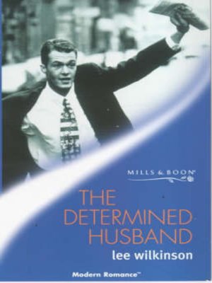 cover image of The determined husband